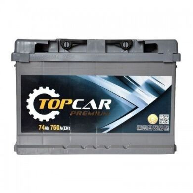Аккумулятор Top Car Premium 74Ah R+ 760A