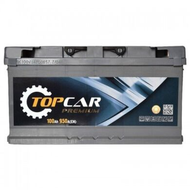 Акумулятор Top Car Premium 100Ah R+ 950A